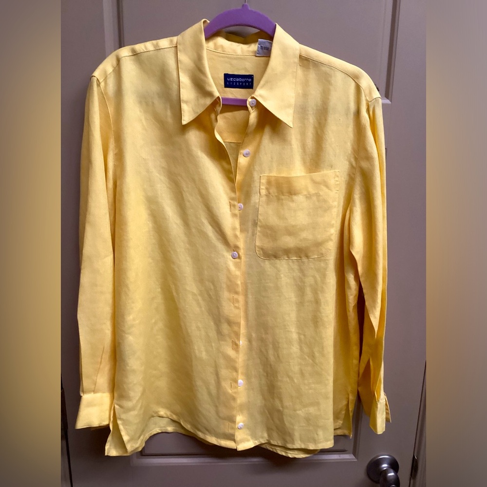 Liz Sport Linen top